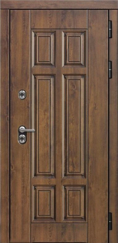 Входная дверь ДвериПРО Квадро ФЛ-256 (10мм, Бетон снежный) DPRO227587 внешняя сторона